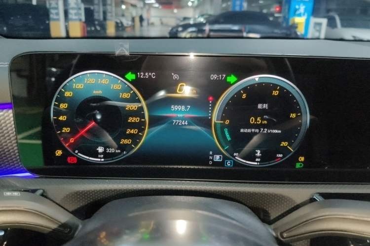 Used Mercedes-Benz A-Class 2022 A 200 L Sport Sedan Fashion Model Instrument Cluster
