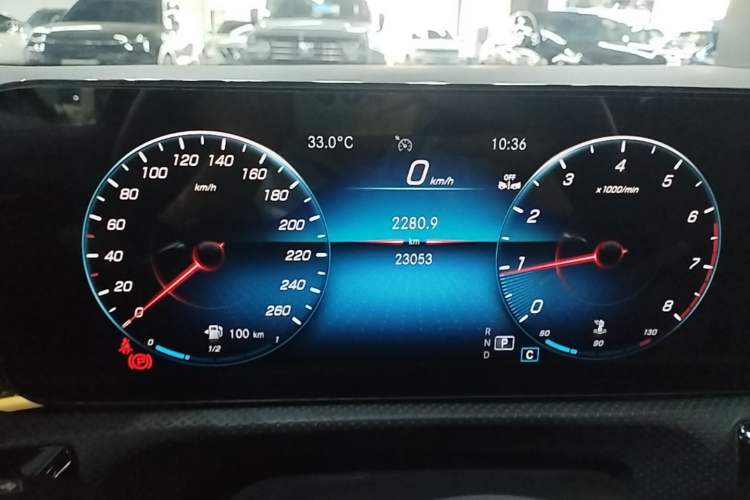 Used Mercedes-Benz A-Class 2022 Revised Version A 200 L Sport Sedan Fashionable Style Instrument Cluster