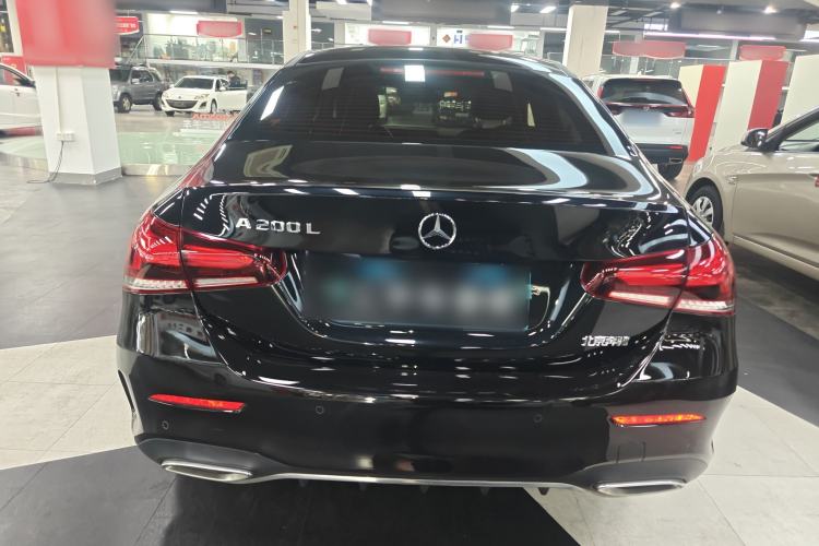 Used Mercedes-Benz A-Class 2022 Second Facelift A 200 L Sport Sedan Fashion Version Rear