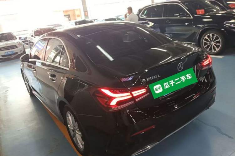 Used Mercedes-Benz A-Class 2022 Restyled A 200 L Sport Sedan Fashion Version Rear Left 45 Deg