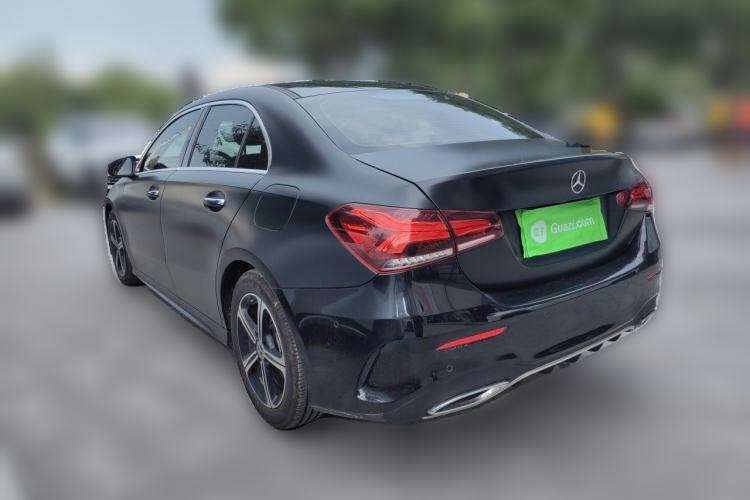 Used Mercedes-Benz A-Class 2022 Revised Version A 200 L Sport Sedan Fashionable Style Rear Left 45 Deg