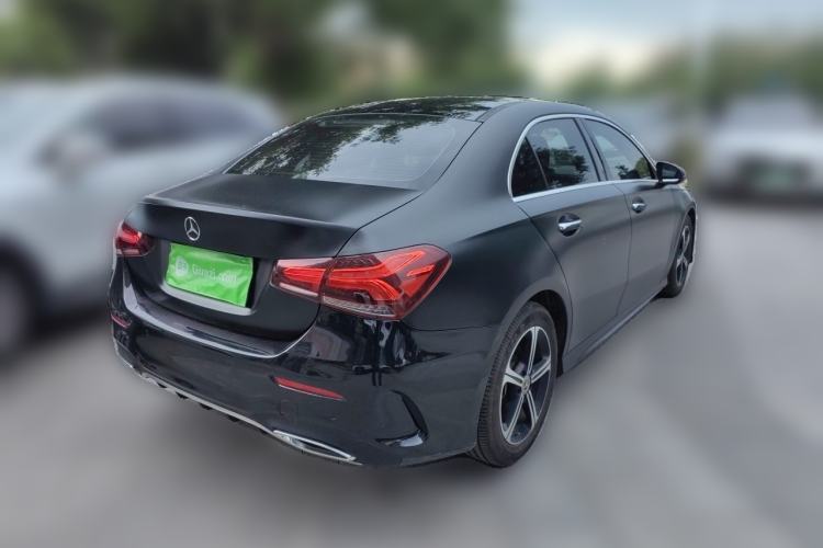 Used Mercedes-Benz A-Class 2022 Revised Version A 200 L Sport Sedan Fashionable Style Rear Right 45 Deg
