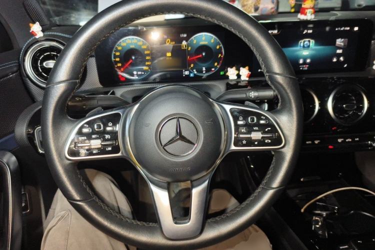 Used Mercedes-Benz A-Class 2022 A 180 L Sport Sedan Steering Wheel