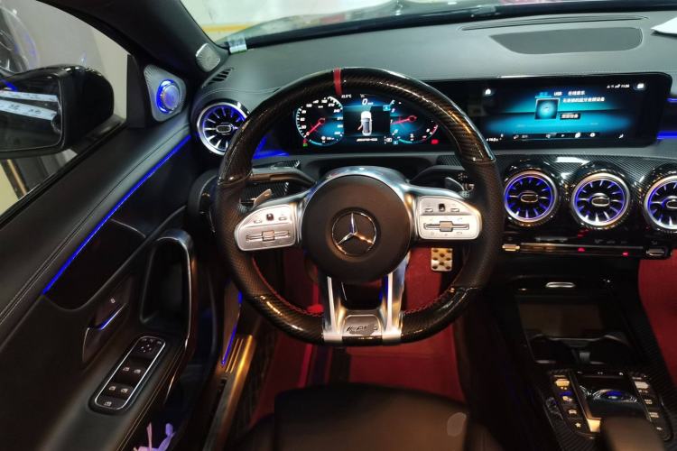 Used Mercedes-Benz A-Class 2022 Restyled A 200 L Sport Sedan Fashion Version Steering Wheel