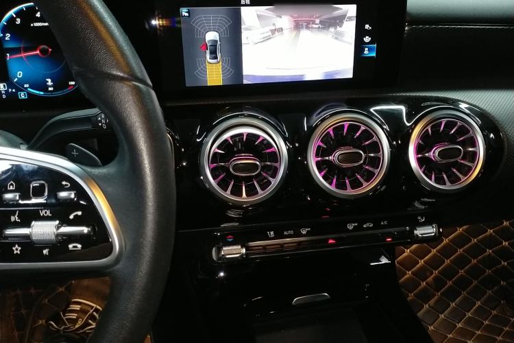 Used Mercedes-Benz A-Class 2022 Restyled A 200 L Sport Sedan Dynamic Version Audio And AC Panel