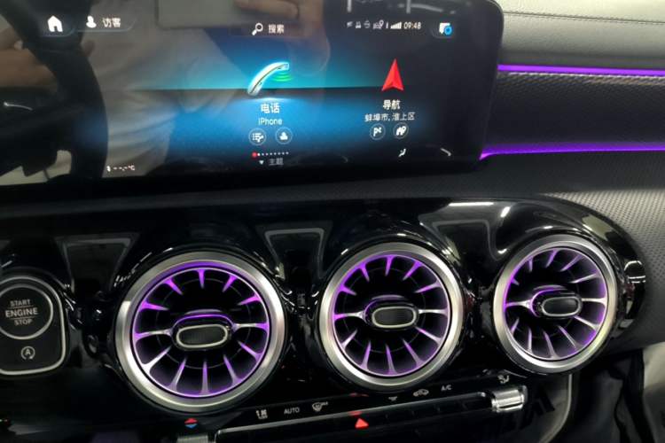 Used Mercedes-Benz A-Class 2022 Revised Version A 200 L Sport Sedan Fashionable Style Audio And AC Panel