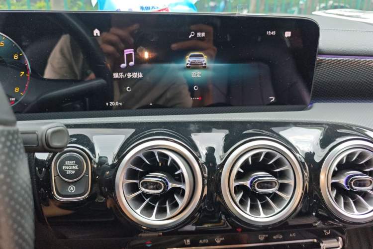 Used Mercedes-Benz A-Class 2022 Restyled A 200 L Sport Sedan Fashion Version Audio And AC Panel
