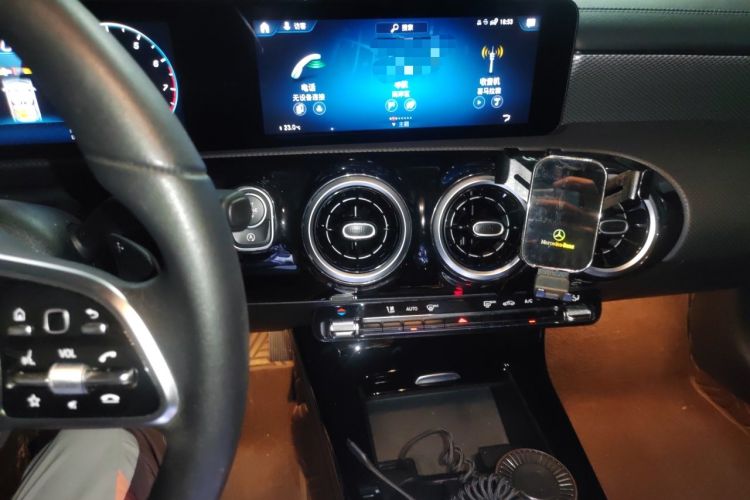 Used Mercedes-Benz A-Class 2022 Restyled A 180 L Sport Sedan Audio And AC Panel