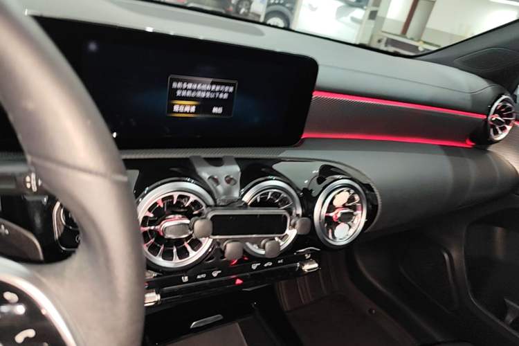 Used Mercedes-Benz A-Class 2022 A 180 L Sport Sedan Audio And AC Panel