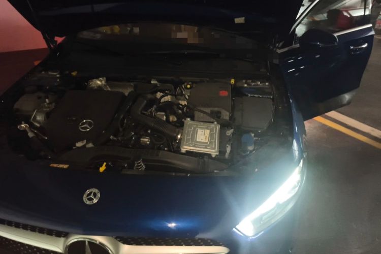 Used Mercedes-Benz A-Class 2022 A 200 L Sport Sedan Fashion Model Engine Bay Left