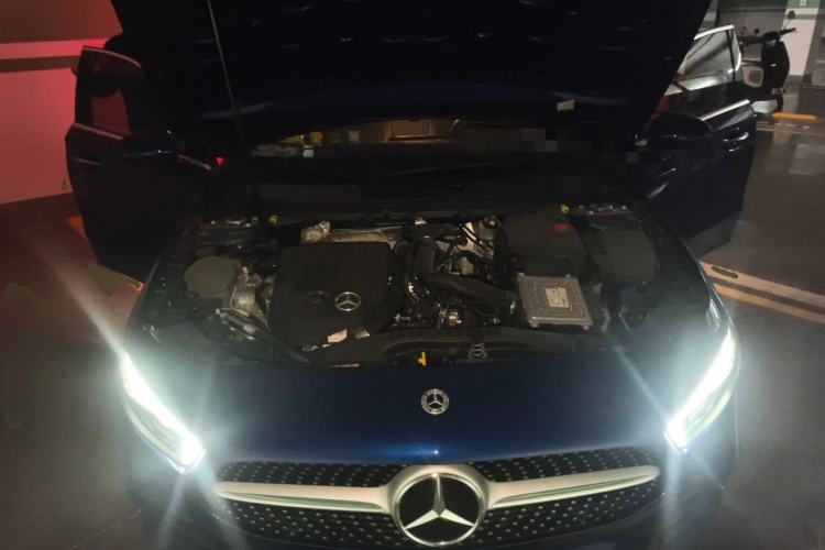 Used Mercedes-Benz A-Class 2022 A 200 L Sport Sedan Fashion Model Engine Bay