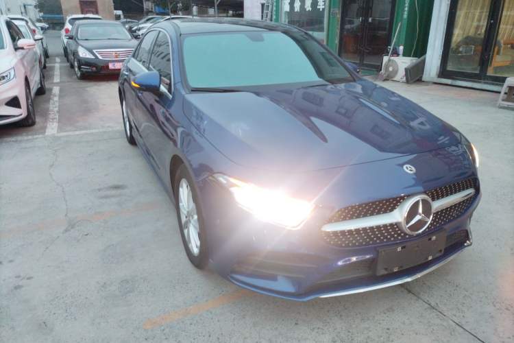 Used Mercedes-Benz A-Class 2022 A 200 L Sport Sedan Dynamic Model Front Right 45 Deg