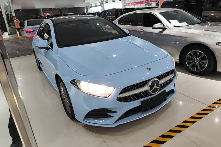 Used Mercedes-Benz A-Class 2022 A 180 L Sport Sedan Front Right 45 Deg