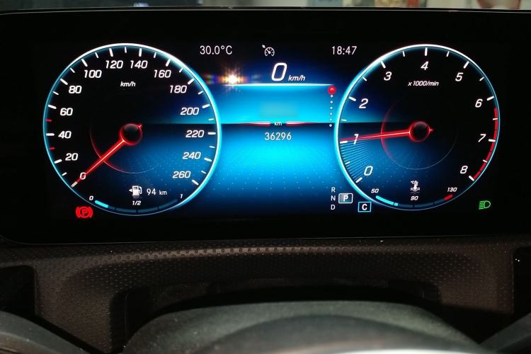 Used Mercedes-Benz A-Class 2022 Restyled A 200 L Sport Sedan Dynamic Version Instrument Cluster