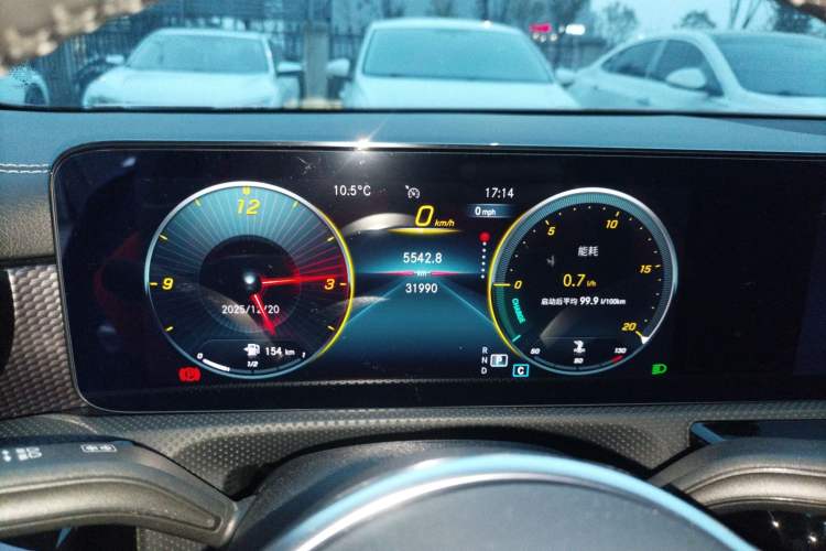 Used Mercedes-Benz A-Class 2022 A 200 L Sport Sedan Dynamic Model Instrument Cluster
