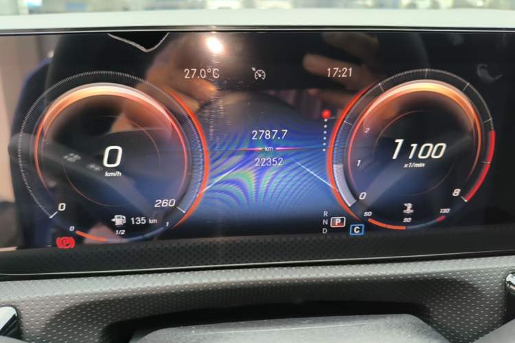 Used Mercedes-Benz A-Class 2022 A 200 L Sport Sedan Fashion Model Instrument Cluster