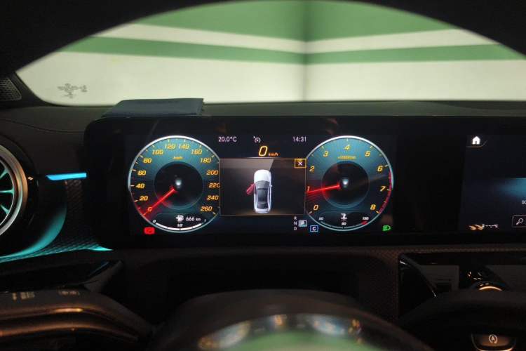 Used Mercedes-Benz A-Class 2022 A 200 L Sport Sedan Fashion Model Instrument Cluster