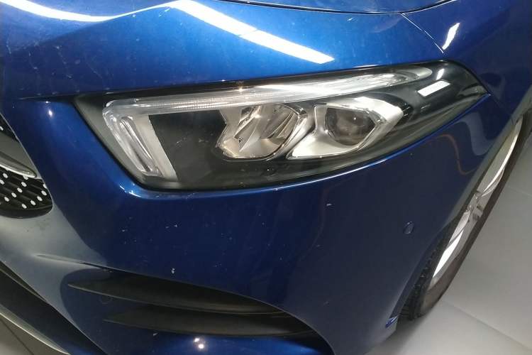 Used Mercedes-Benz A-Class 2022 Restyled A 200 L Sport Sedan Dynamic Version Left Front Headlight