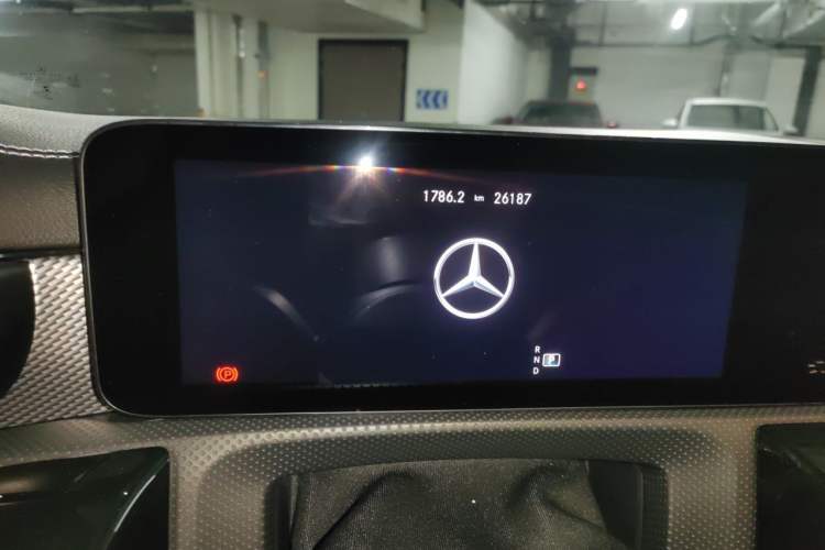 Used Mercedes-Benz A-Class 2022 Restyled A 180 L Sport Sedan Odometer Close Up