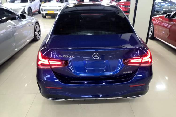 Used Mercedes-Benz A-Class 2022 Revised Version A 200 L Sport Sedan Fashionable Style Rear