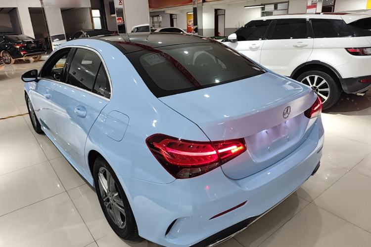 Used Mercedes-Benz A-Class 2022 A 180 L Sport Sedan Rear Left 45 Deg