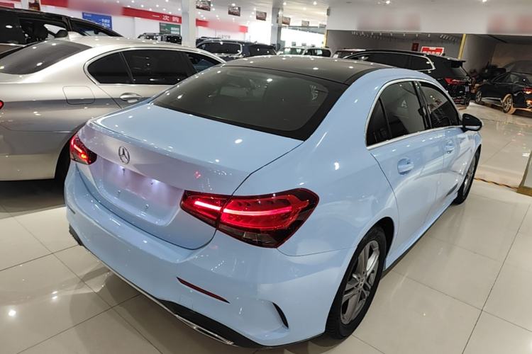 Used Mercedes-Benz A-Class 2022 A 180 L Sport Sedan Rear Right 45 Deg
