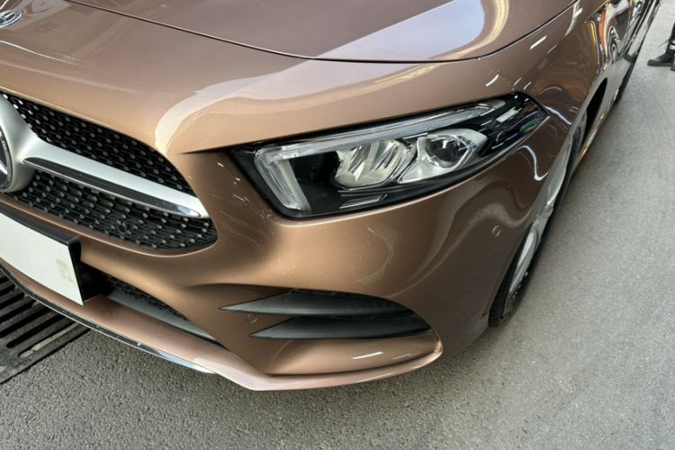 Used Mercedes-Benz A-Class 2022 Restyled A 200 L Sport Sedan Dynamic Version Left Front Headlight