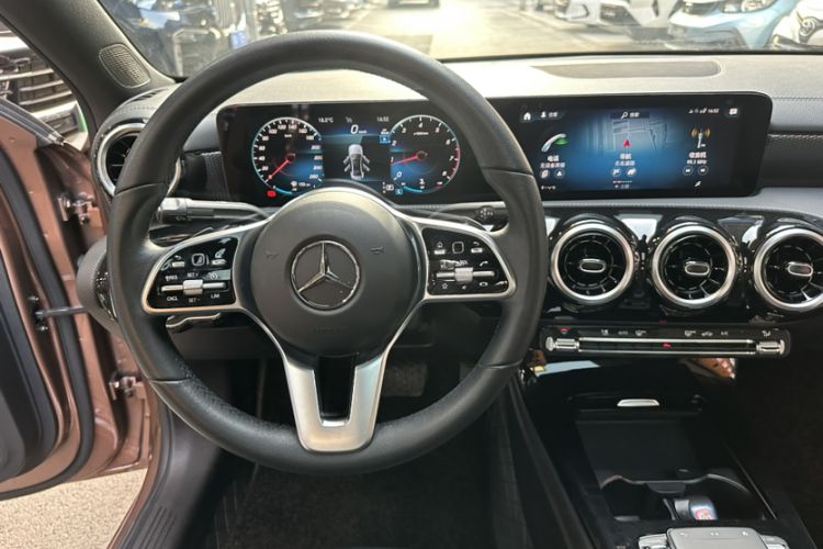 Used Mercedes-Benz A-Class 2022 Restyled A 200 L Sport Sedan Dynamic Version Steering Wheel