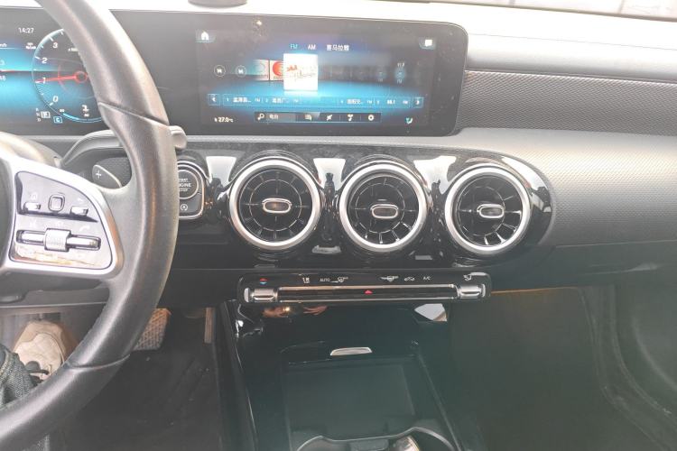 Used Mercedes-Benz A-Class 2022 Restyled A 180 L Sport Sedan Audio And AC Panel