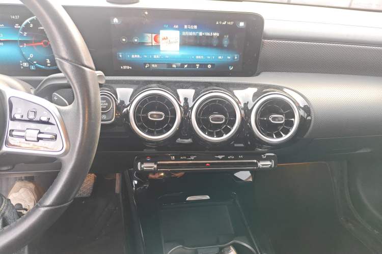 Used Mercedes-Benz A-Class 2022 Restyled A 180 L Sport Sedan Audio And AC Panel