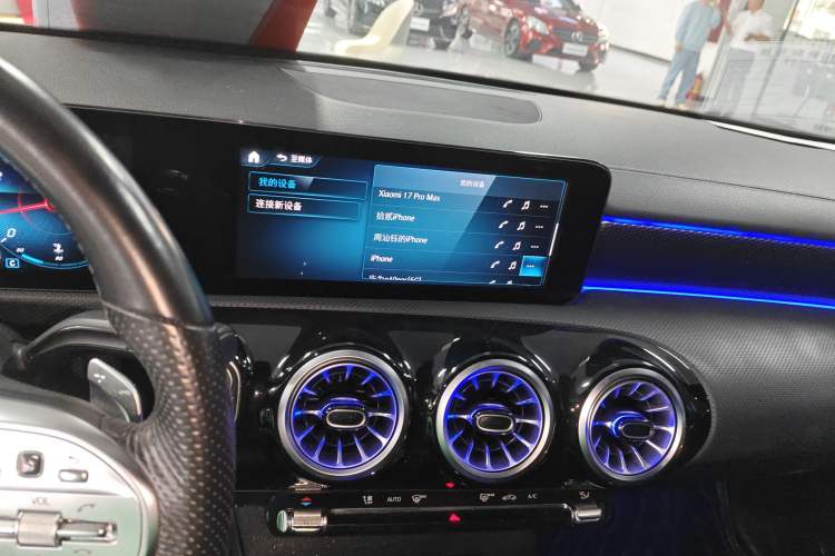 Used Mercedes-Benz A-Class 2022 Revised Version A 200 L Sport Sedan Fashionable Style Audio And AC Panel
