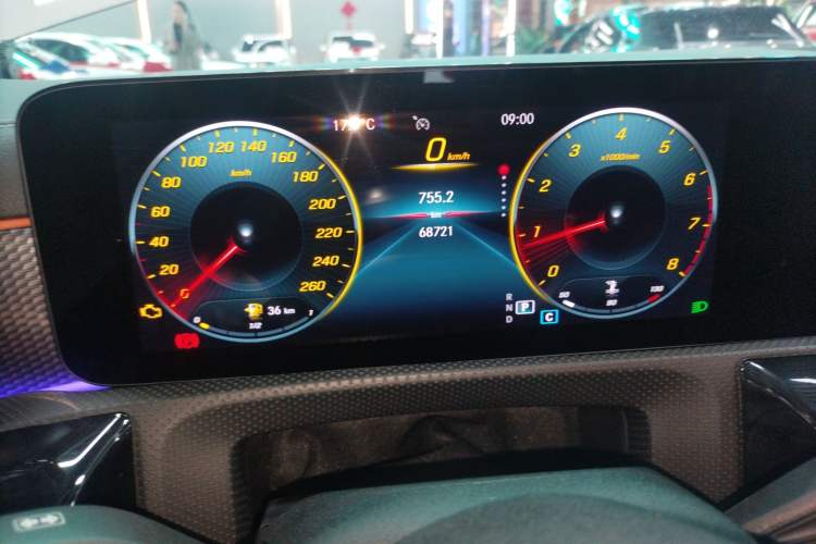 Used Mercedes-Benz A-Class 2022 A 200 L Sport Sedan Dynamic Model Instrument Cluster