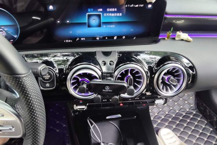 Used Mercedes-Benz A-Class 2022 Restyled A 200 L Sport Sedan Fashion Version Audio And AC Panel