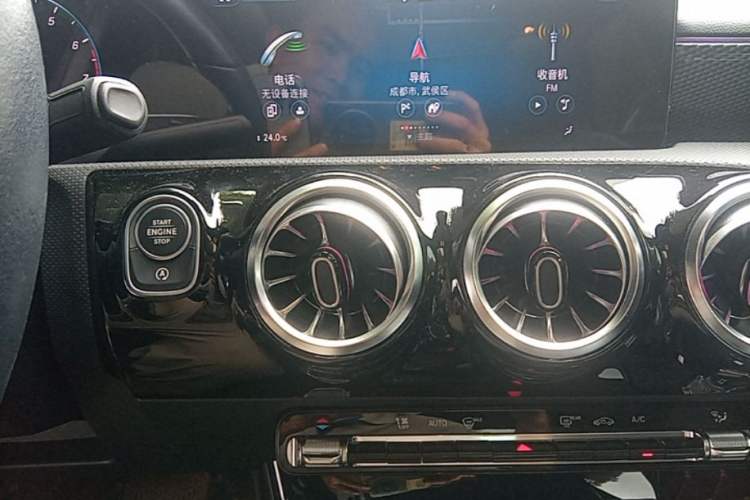 Used Mercedes-Benz A-Class 2022 A 200 Fashion Model Audio And AC Panel