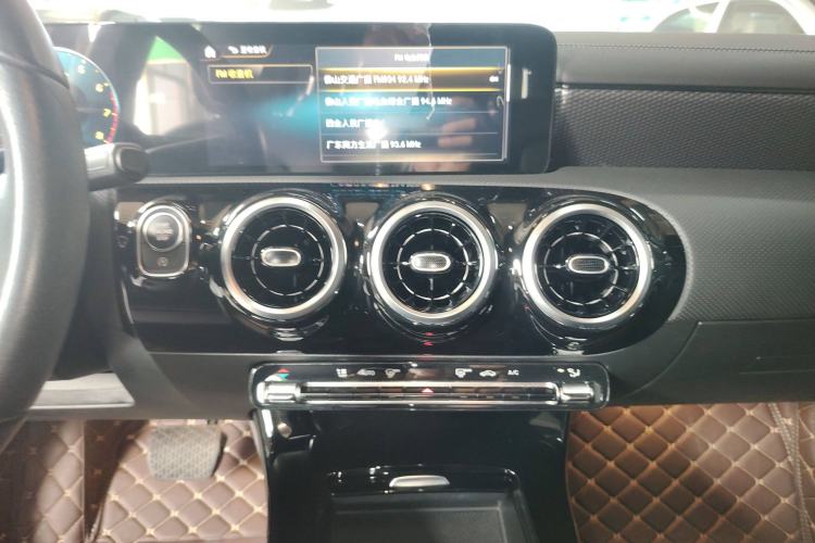 Used Mercedes-Benz A-Class 2022 Restyled A 200 L Sport Sedan Dynamic Version Audio And AC Panel