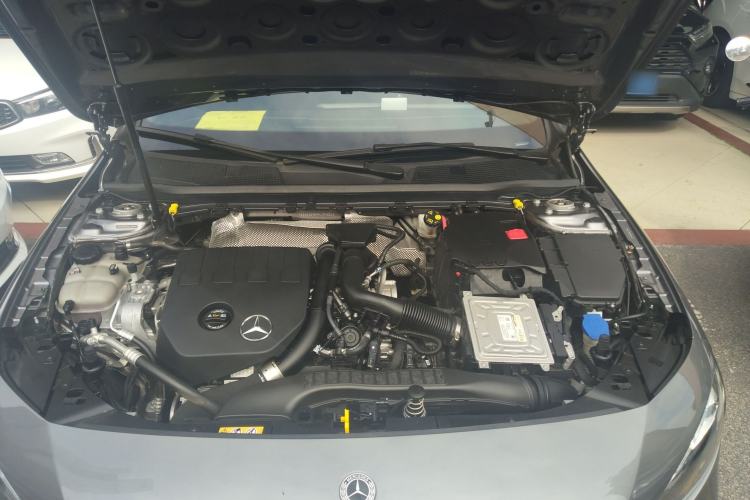Used Mercedes-Benz A-Class 2022 A 200 L Sport Sedan Fashion Model Engine Bay