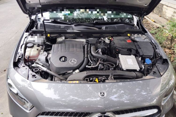 Used Mercedes-Benz A-Class 2022 Restyled A 200 L Sport Sedan Fashion Version Engine Bay