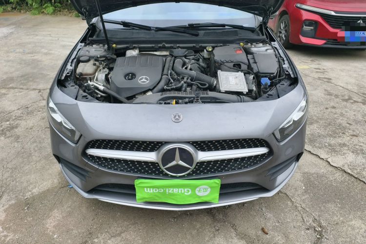 Used Mercedes-Benz A-Class 2022 Second Facelift A 200 L Sport Sedan Fashion Version Engine Bay
