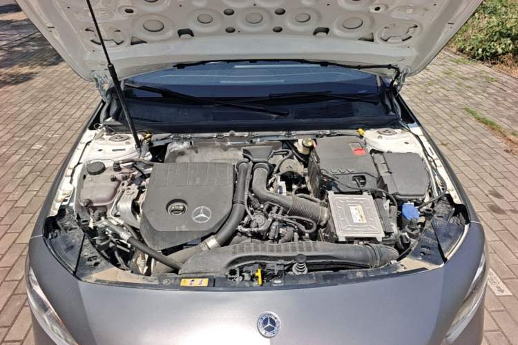 Used Mercedes-Benz A-Class 2022 A 200 L Sport Sedan Fashion Model Engine Bay
