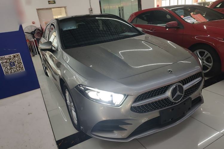 Used Mercedes-Benz A-Class 2022 Restyled A 200 L Sport Sedan Fashion Version Front Right 45 Deg