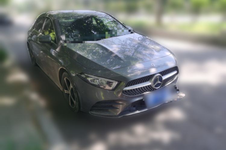Used Mercedes-Benz A-Class 2022 Restyled A 200 L Sport Sedan Dynamic Version Front Right 45 Deg