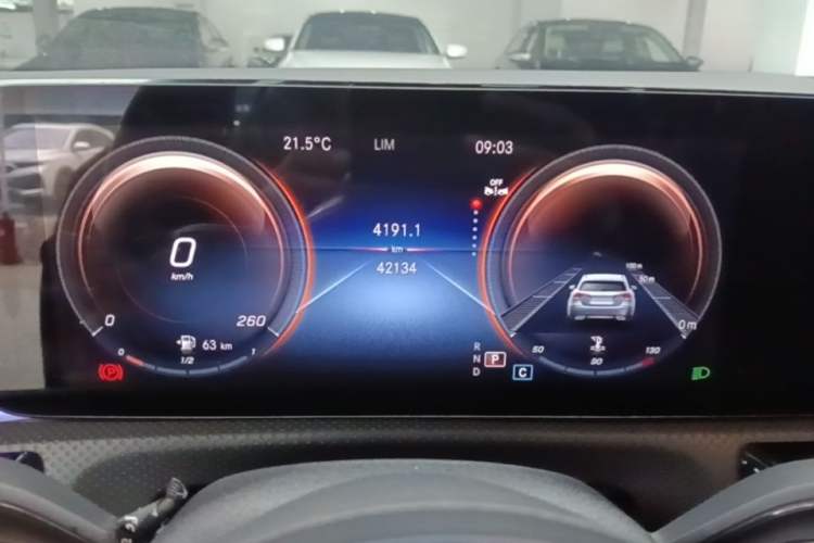Used Mercedes-Benz A-Class 2022 Revised Version A 200 L Sport Sedan Fashionable Style Instrument Cluster
