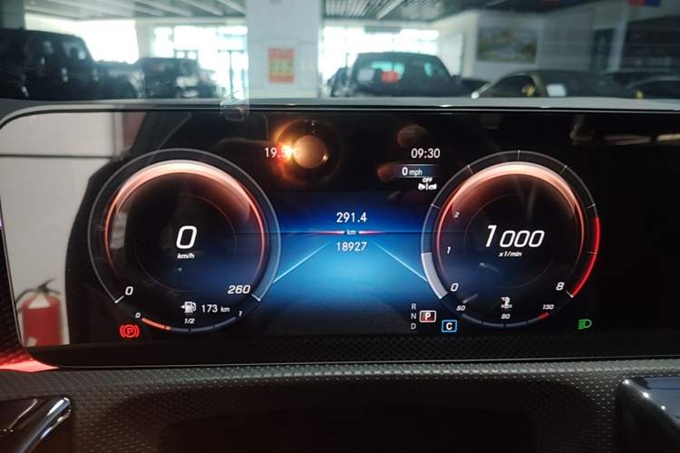 Used Mercedes-Benz A-Class 2022 Revised Version A 200 L Sport Sedan Fashionable Style Instrument Cluster