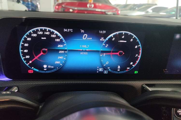 Used Mercedes-Benz A-Class 2022 Revised Version A 200 L Sport Sedan Fashionable Style Instrument Cluster