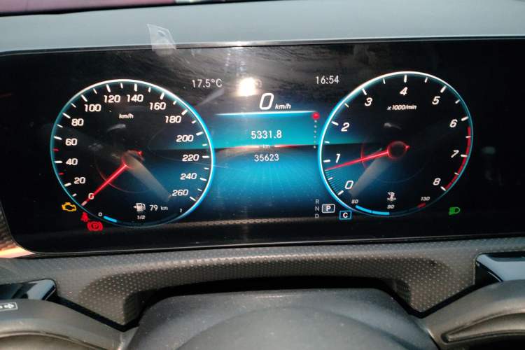 Used Mercedes-Benz A-Class 2022 Second Facelift A 200 L Sport Sedan Fashion Version Instrument Cluster