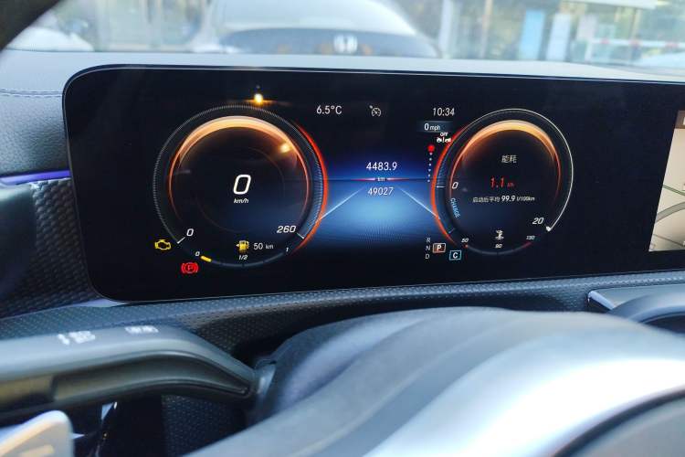 Used Mercedes-Benz A-Class 2022 Revised Version A 200 L Sport Sedan Fashionable Style Instrument Cluster
