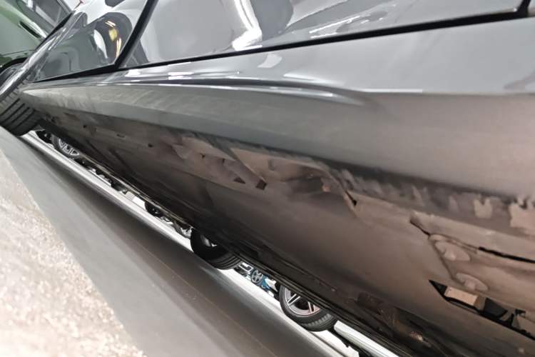 Used Mercedes-Benz A-Class 2022 A 200 L Sport Sedan Fashion Model Left Side Sill