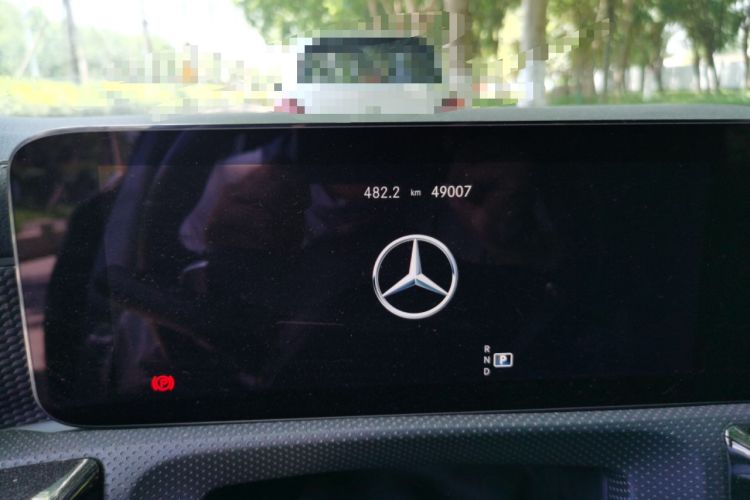 Used Mercedes-Benz A-Class 2022 Restyled A 200 L Sport Sedan Dynamic Version Odometer Close Up
