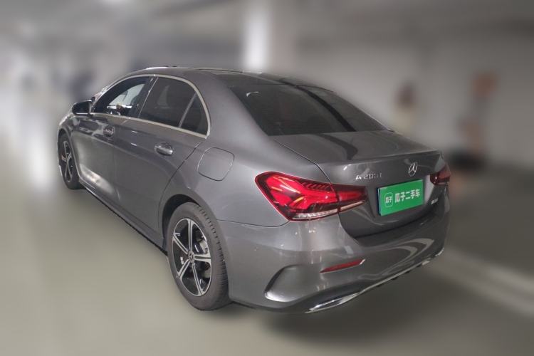 Used Mercedes-Benz A-Class 2022 Revised Version A 200 L Sport Sedan Fashionable Style Rear Left 45 Deg