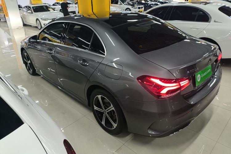 Used Mercedes-Benz A-Class 2022 Revised Version A 200 L Sport Sedan Fashionable Style Rear Left 45 Deg